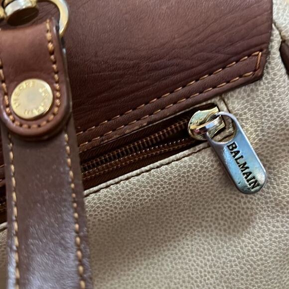 PIERRE BALMAIN LEATHER‎ SHOULDER CROSSBODY BAG - Picture 14 of 16